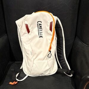 CamelBak White and Orange Backpack